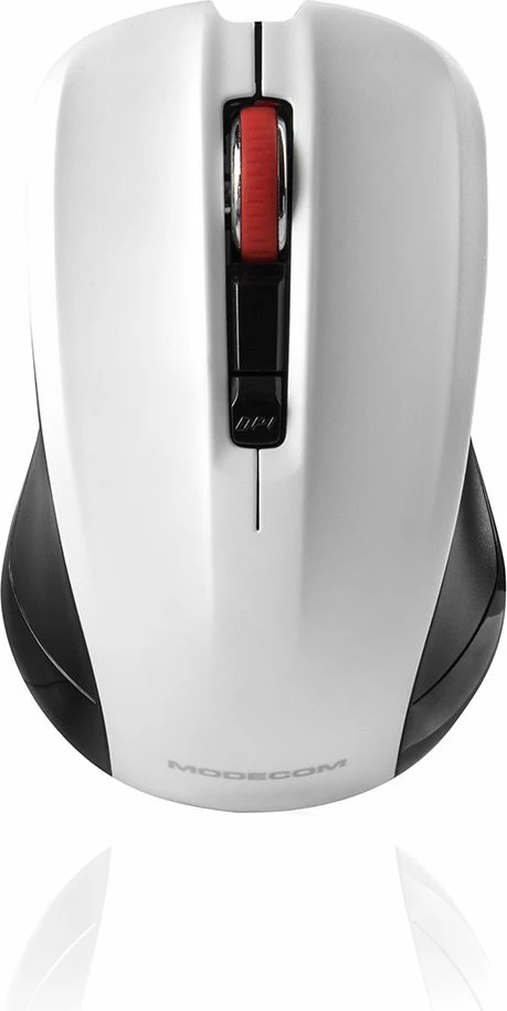 Maus Modecom MC-WM9.1 (M-MC-0WM9.1-200) 1600 DPI wireless USB bardhë/zi