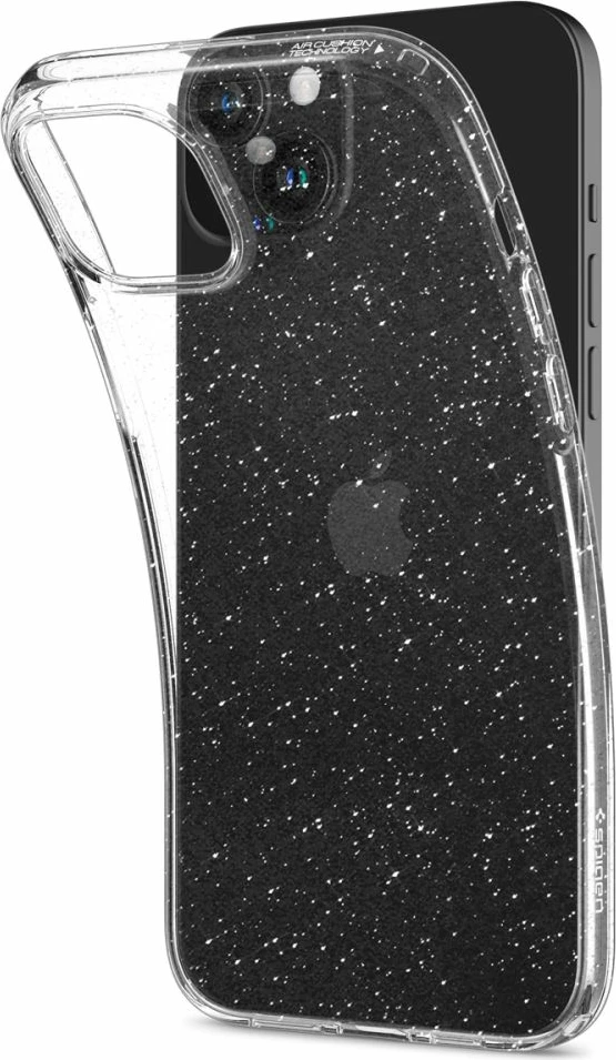 Mbështjellës Spigen Liquid Crystal Glitter për iPhone 15 Plus, Transparent me shkëlqim