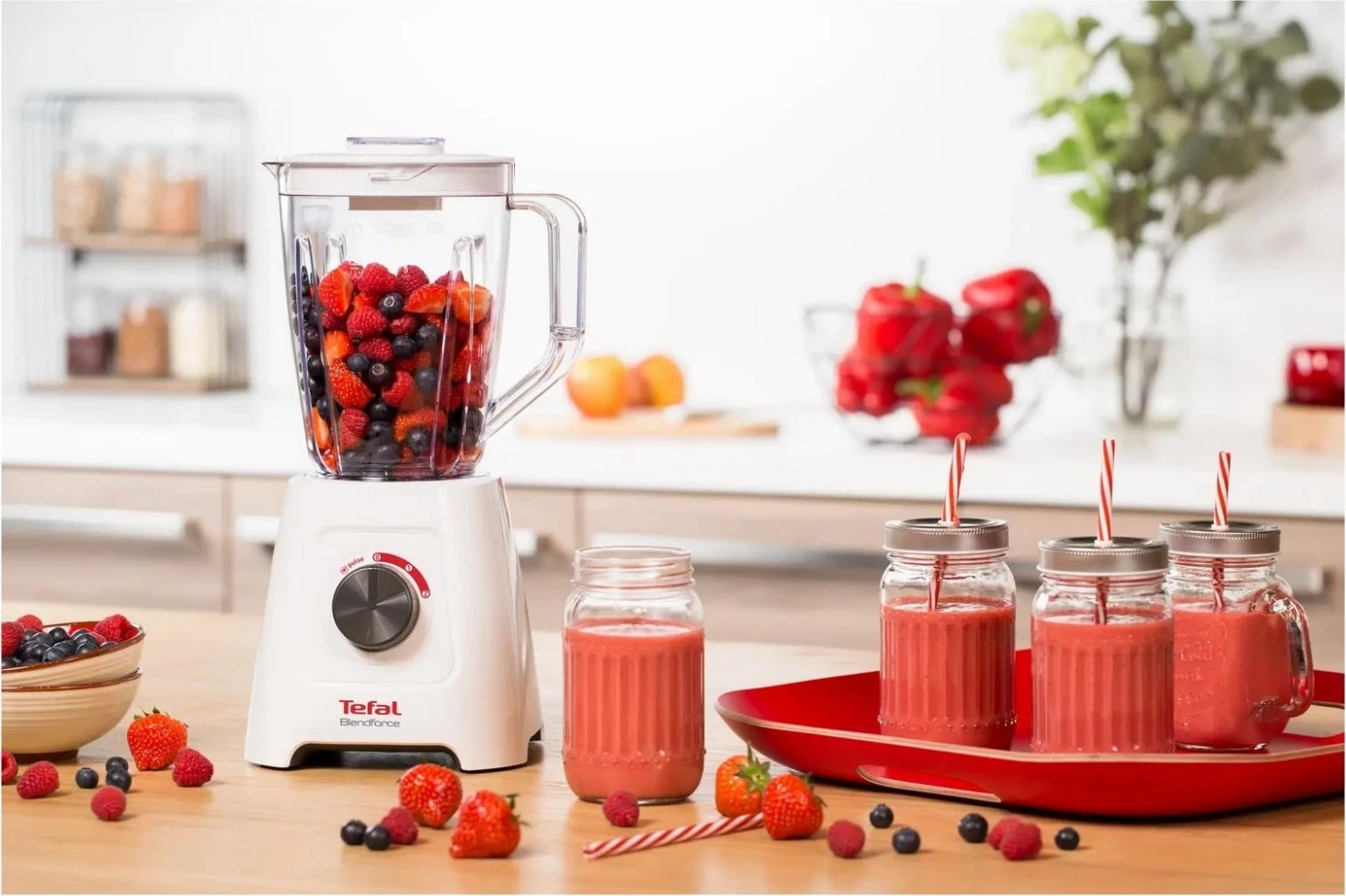 Blender Tefal BL420131, bardhë