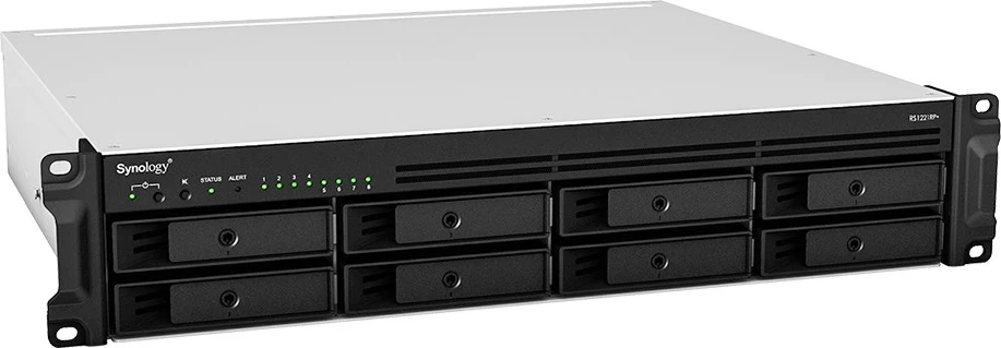 Server Synology RackStation RS1221RP+ NAS/storage server Rack (2U) Ethernet LAN Black V1500B