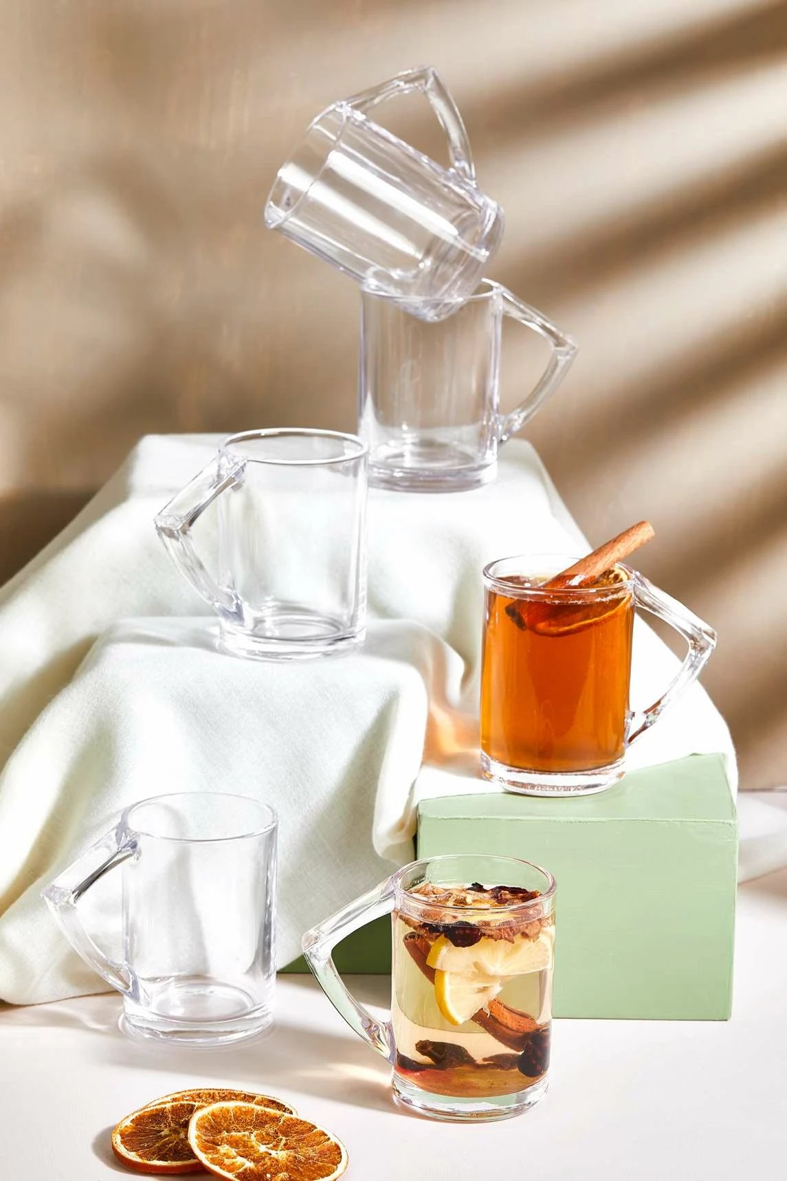 Set gotash prej qelqi (6 copë), Hermia, Litra