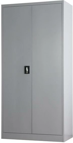 Dollap metalik Nextdeco me dy dyer, me kyç, Gri