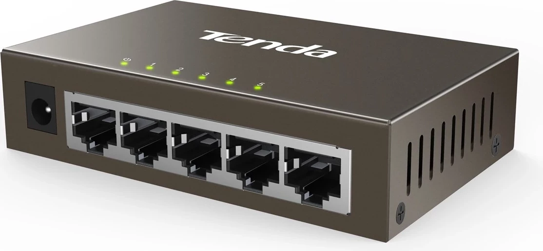 Switch Tenda TEG1005D, 10/100/1000 MB/s, hiri