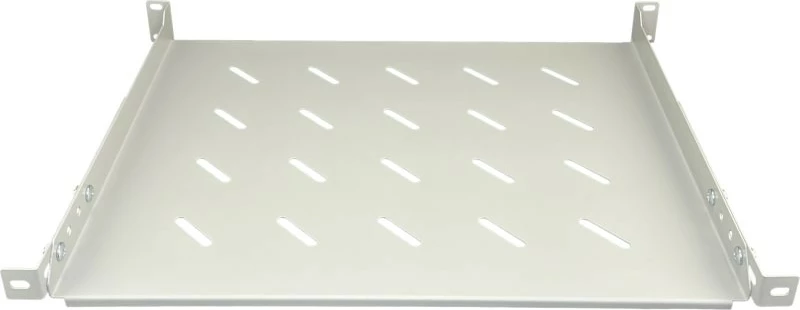 Raft fiks ALANTEC për kabinete 19", 1U, 350mm, Gri