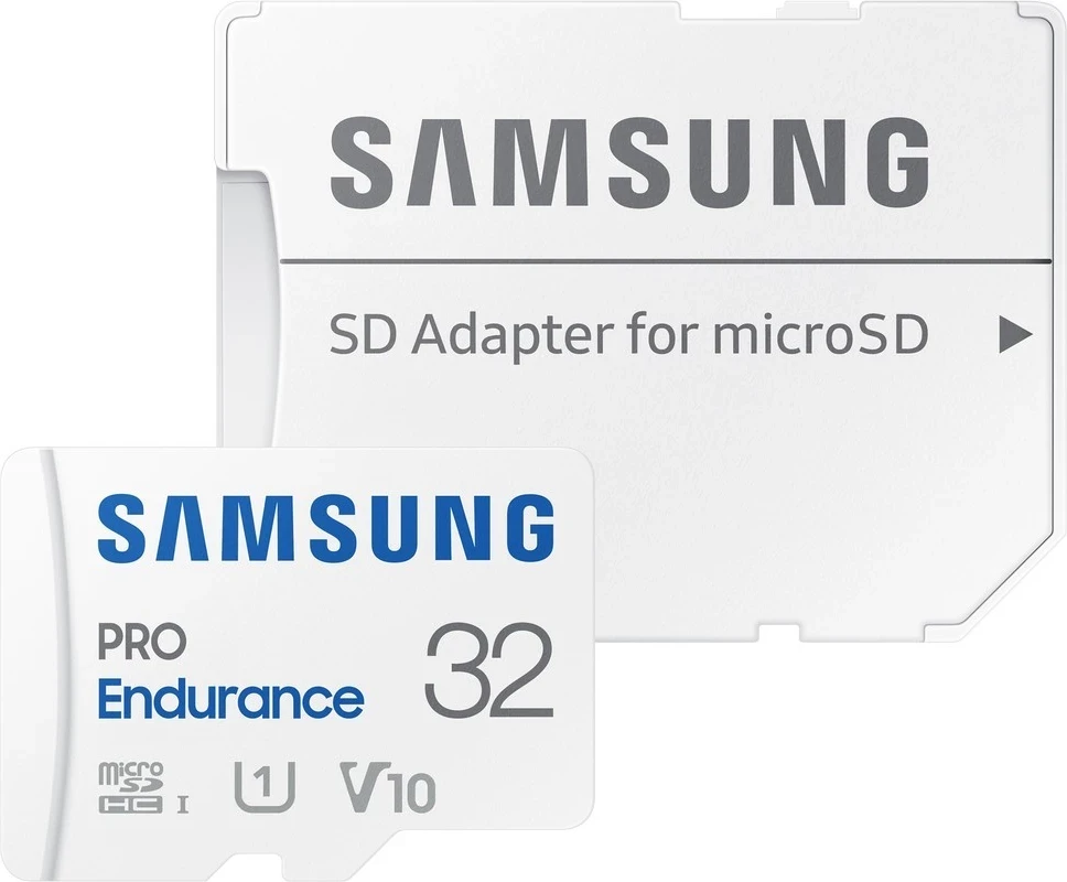 Kartë memorie Samsung PRO Endurance microSDHC 32GB, versioni 2022