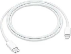 Kabllo Apple USB-C në Lightning, 1m, Bardhë