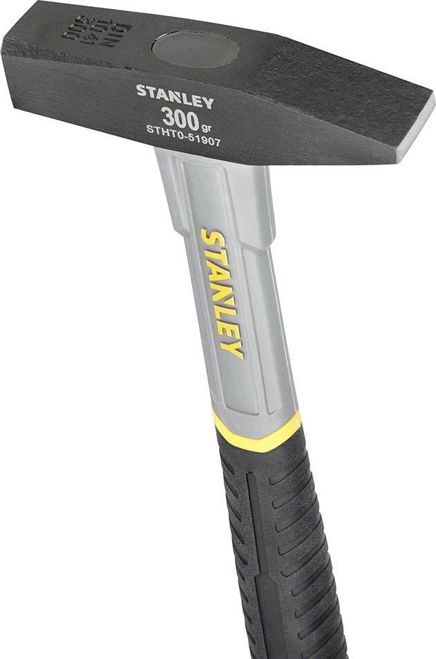Çekiç Stanley STHT0-51907 300 g, dorezë fiberglasi, e zezë/gri me të verdhë