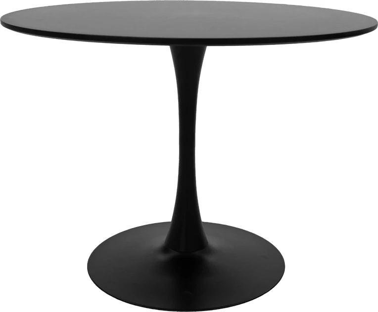 Tavolinë me karrige Balou-Julita, ngjyrë e bardhë-natyrale, Φ100x75cm