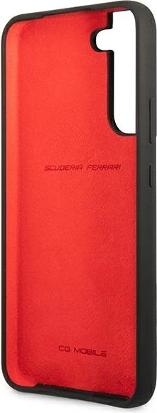 Mbështjellës Ferrari On Track Silicone për Samsung Galaxy S22+, i zi