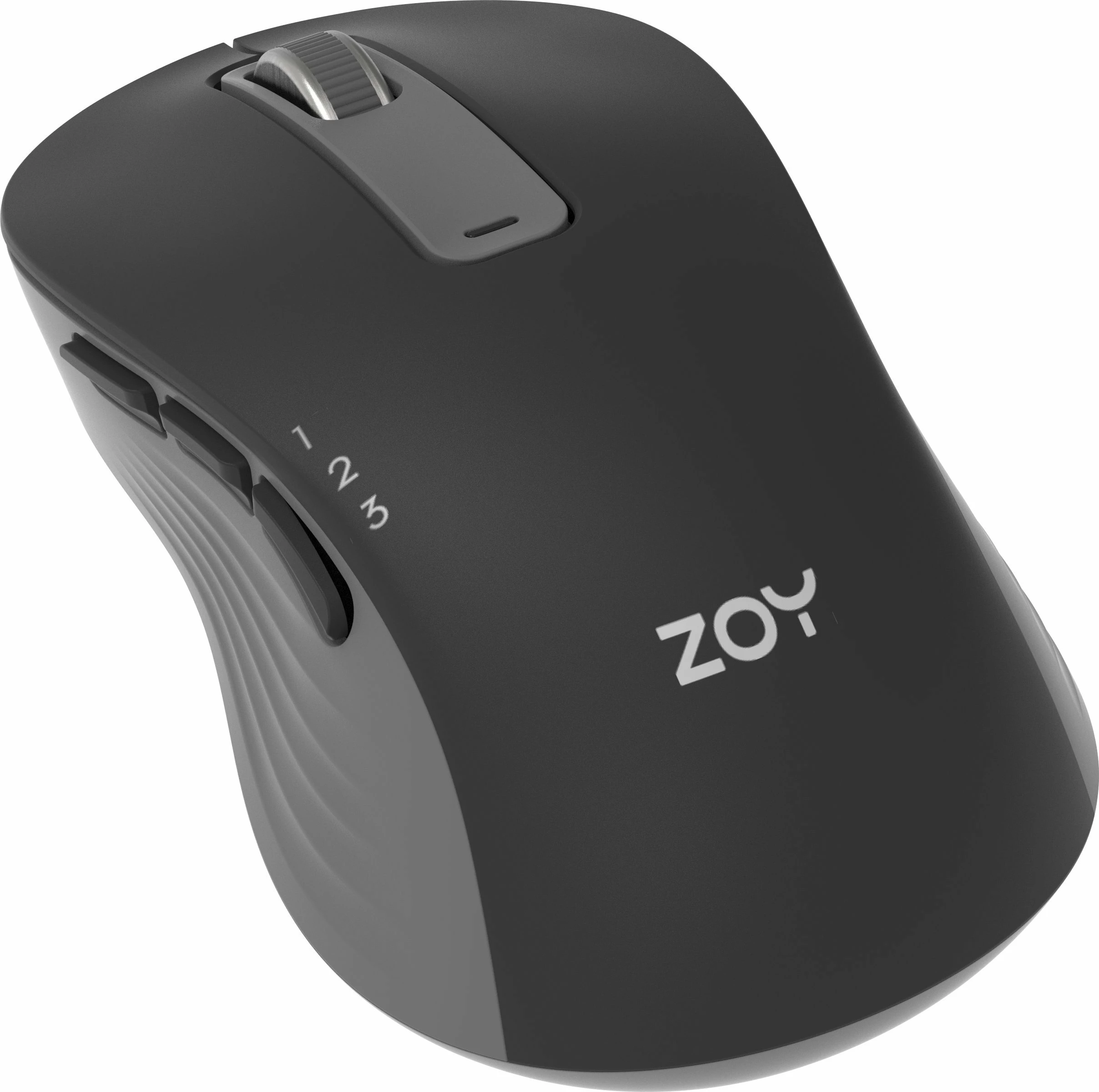 Maus wireless ZOY ZMS88 1600 DPI rechargeable, set me 7 butona, zi/gri