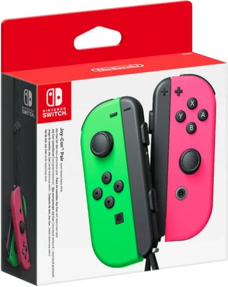 Gamepad Nintendo Joy-Con 2er-Set, wireless, gjelbër/rozë