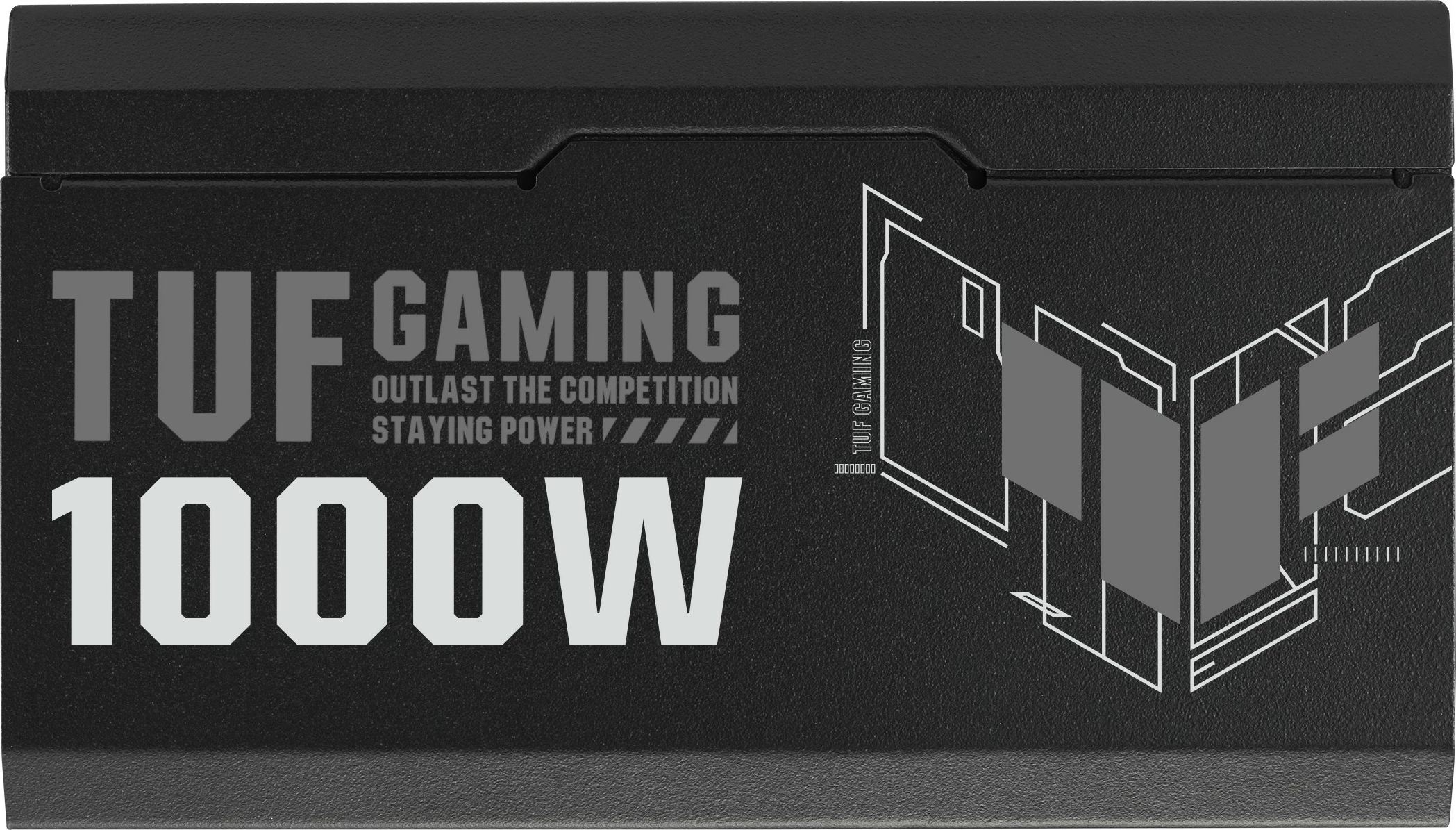 Kasë energjie ASUS TUF Gaming 1000W, 80 PLUS Gold, plotësisht modulare, e zezë