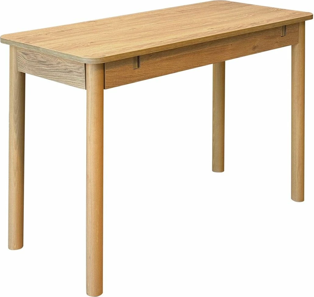 Tavolinë me karrige të zgjatshme, 5 copë, ngjyrë lis dhe e gjelbër, Skye Decor, Vina Mini 02 1070