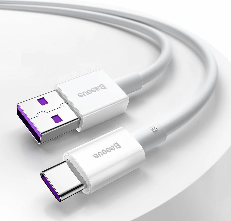 Kabllo USB-A në USB-C Baseus Superior BSU2667BLK 1 m 66 W, e zezë