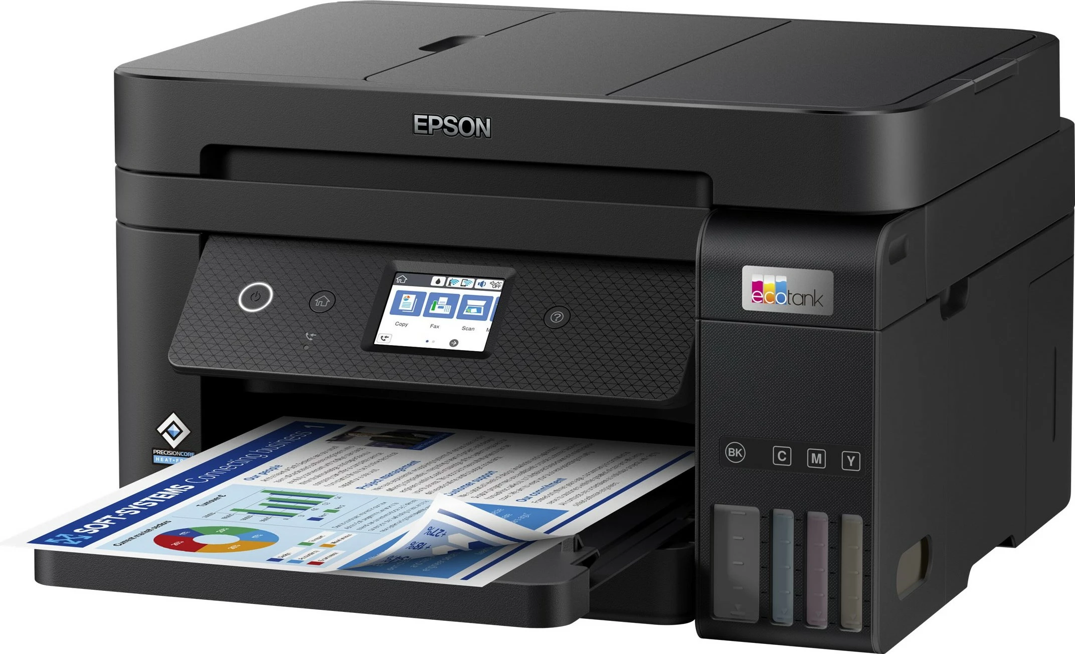 Printer Epson EcoTank ET-4850, Inkjet, Printim me ngjyra, 4800 x 1200 DPI, A4, Printim direkt, E zezë