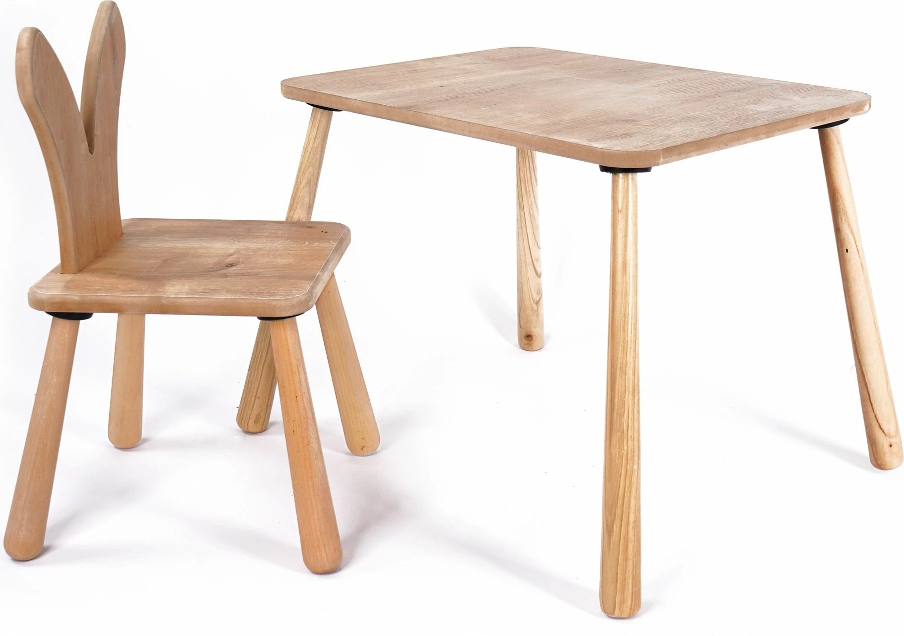 Set tavoline me karrige për fëmijë, Skye Decor, BLTYZ-AKTV060, ngjyrë lisi, 11 copë