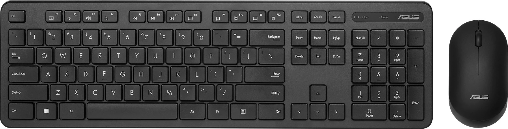 Set tastierë-maus ASUS CW100, black