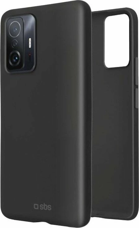 Mbështjellës SBS Mobile Sensity për Xiaomi 12T/12T Pro, TPU, i zi