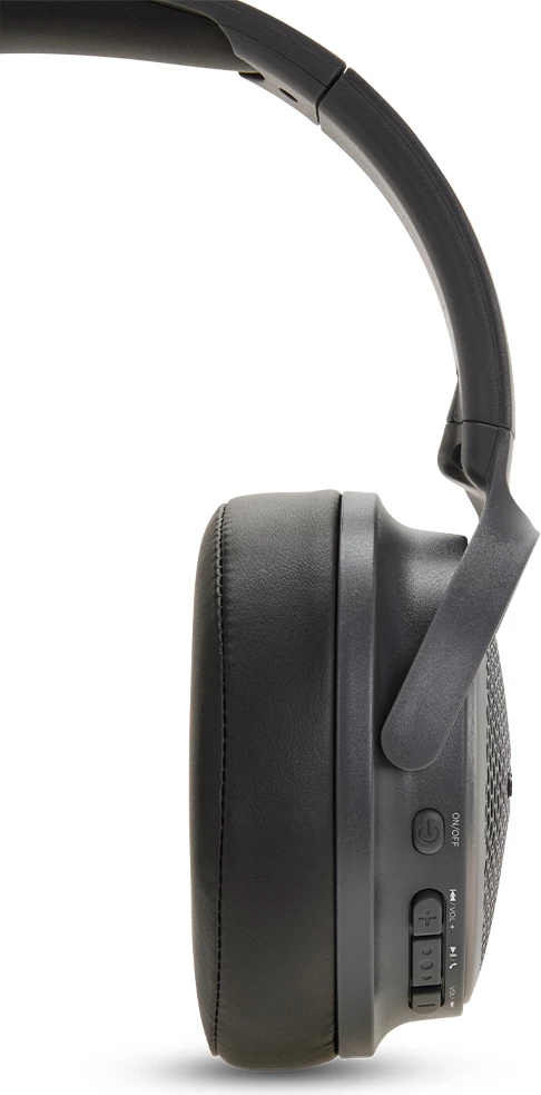Kufje Aiwa HST-250BT/TN, Bluetooth 5.0, over-ear, foldable, HyperBass, microSD, AUX, gri e errët