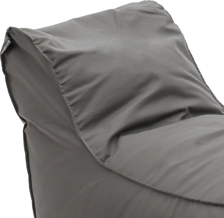 Shezlong Lara Pakoworld 100% i papërshkueshëm nga uji, ngjyrë antracit