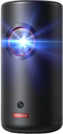Projektor portativ NEBULA Capsule 3 Laser 1080p, 300 ANSI, Android TV 11, bateri 52Wh, altoparlant 8W, i zi