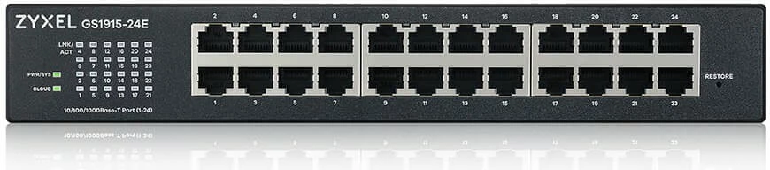 Switch Zyxel GS1915-24E, 24 porta Gigabit, Desktop/Rack, i zi