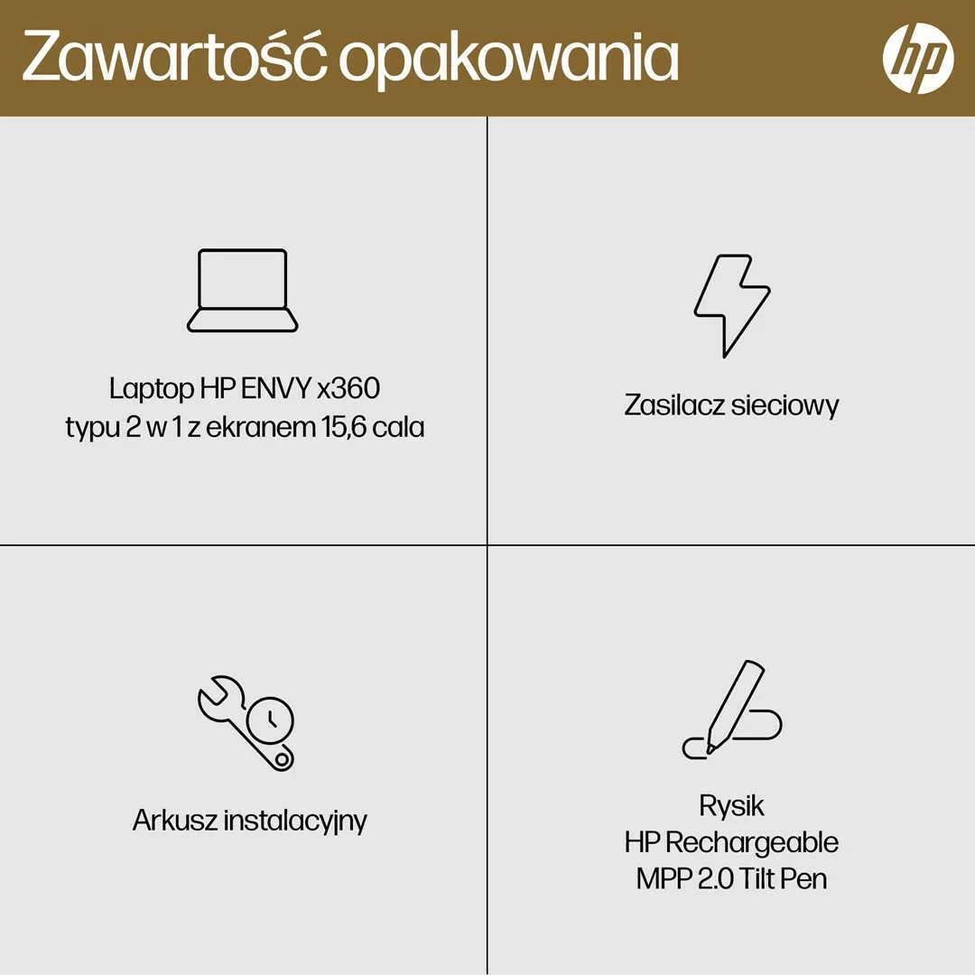 Laptop HP ENVY x360 15-FH0023DX, AMD Ryzen 7, 16 GB RAM, 512 GB SSD, Ekran me prekje 15.6", i zi