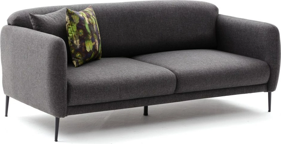 Krevat-sofa treshe Venus, ngjyrë antracit