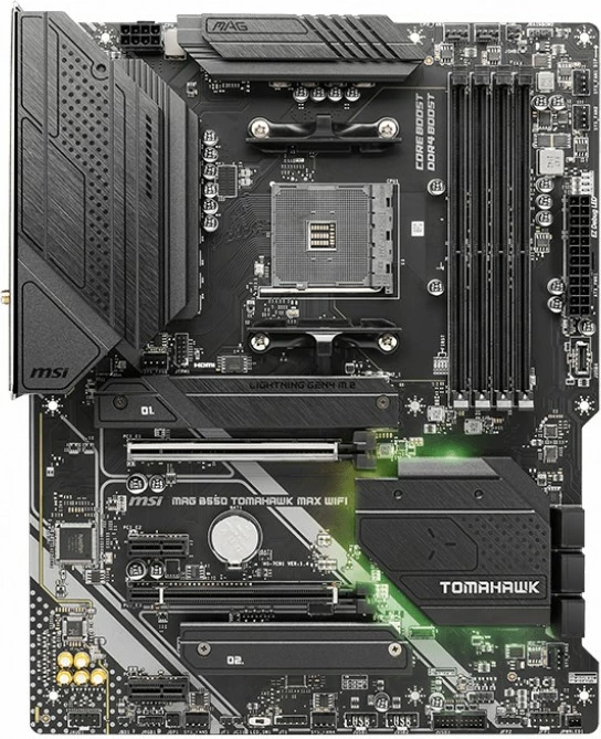 Pllakë amë MSI MAG B550 TOMAHAWK MAX WIFI, Socket AM4, DDR4-SDRAM, 128 GB