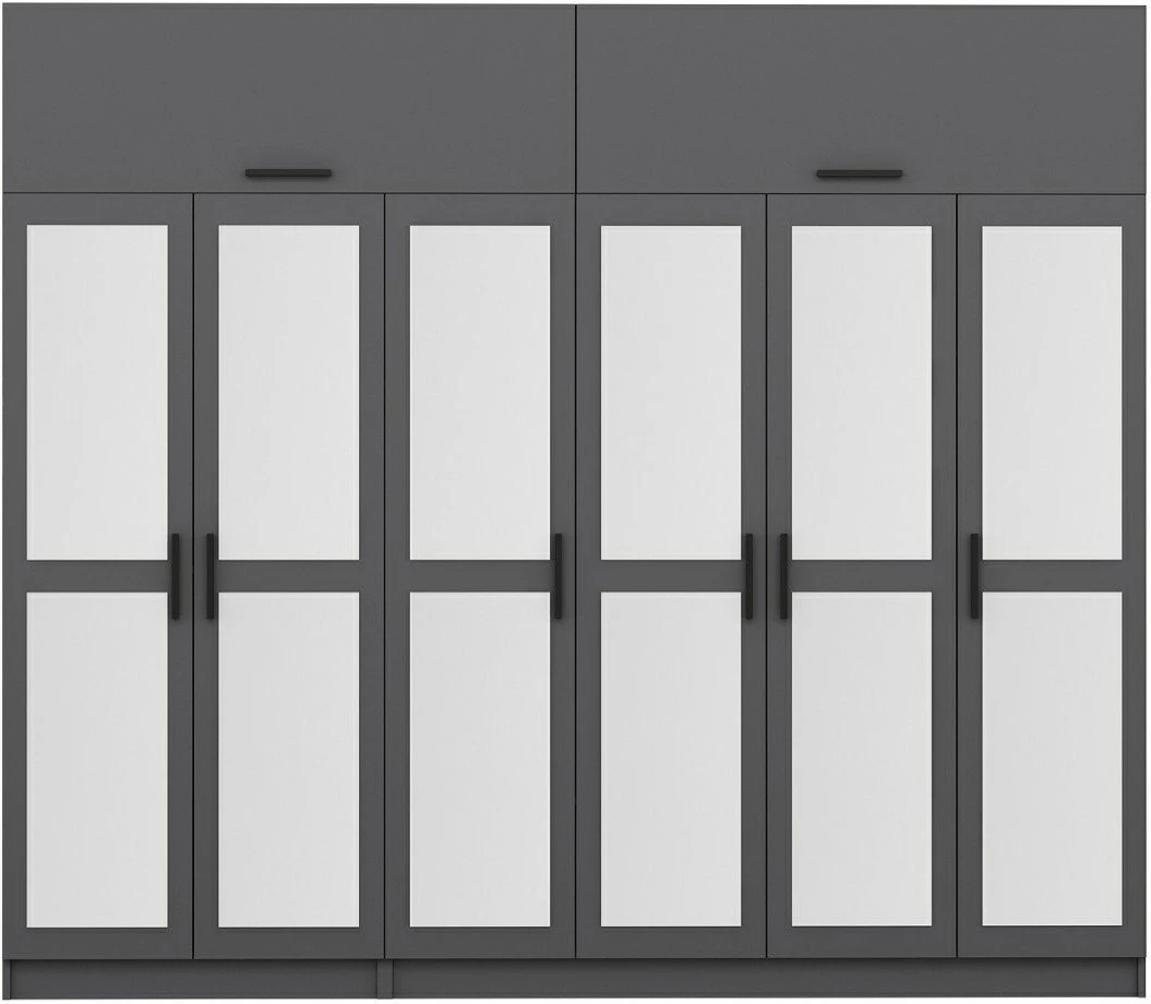 Dollap Skye Decor, ngjyrë antracit, 5279