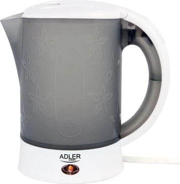 Çajnik elektrik Adler AD 1268, 0.6 L, Gri, 600 W