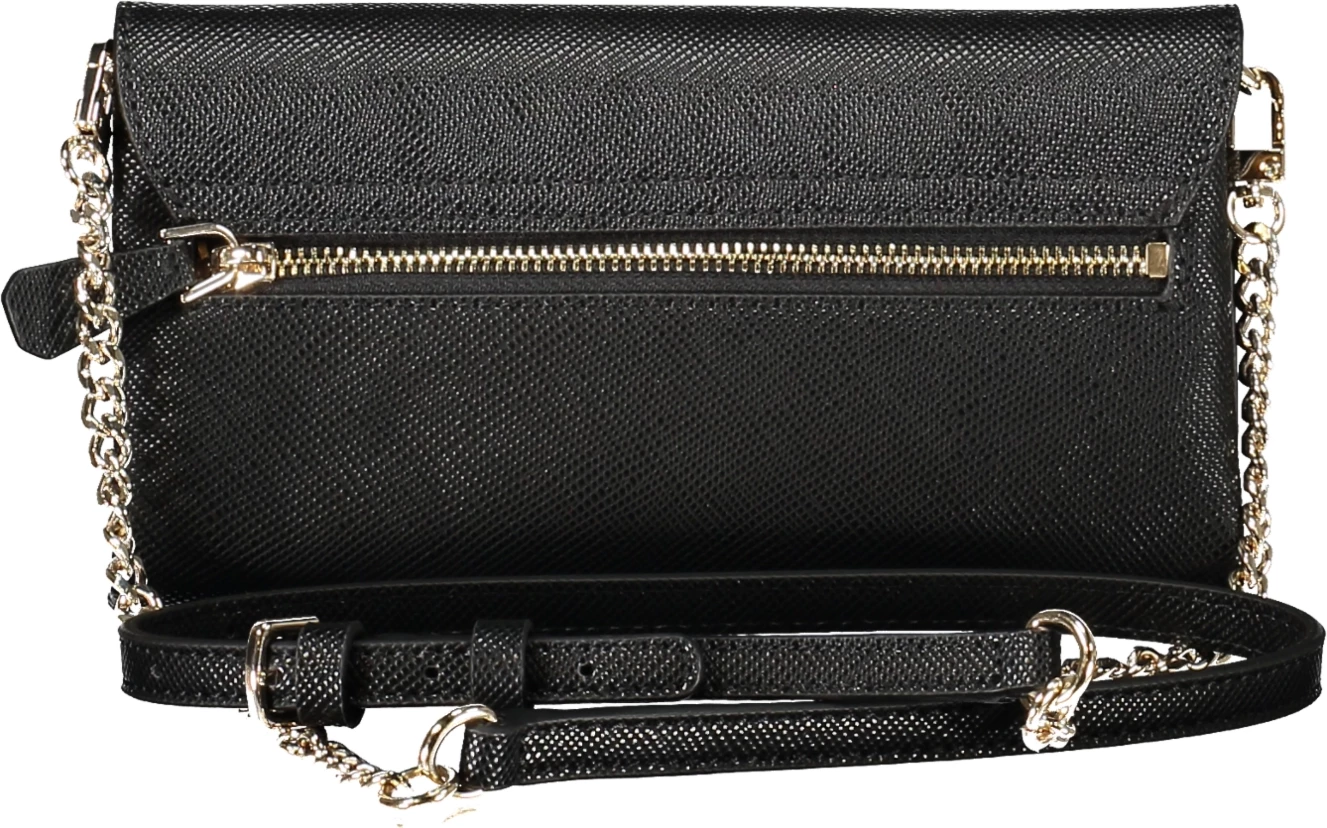 Çantë dore GUESS JEANS NOELLE MINI POUCH femra, e zezë