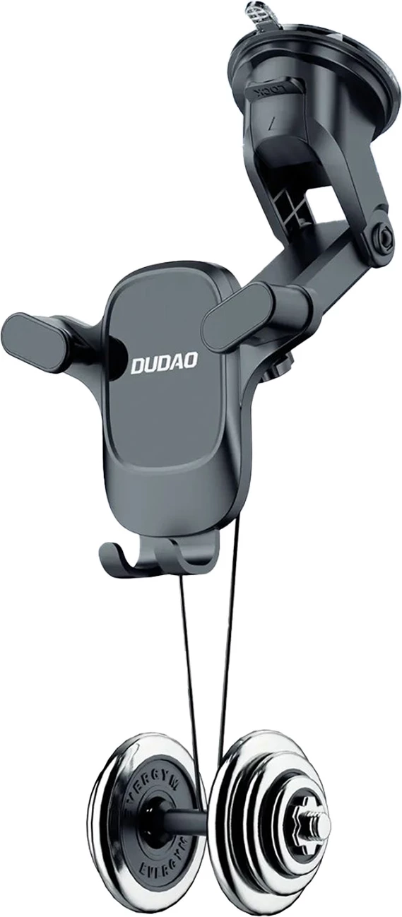 Mbajtës telefoni për veturë Dudao F5Pro, për kokpit, i zi