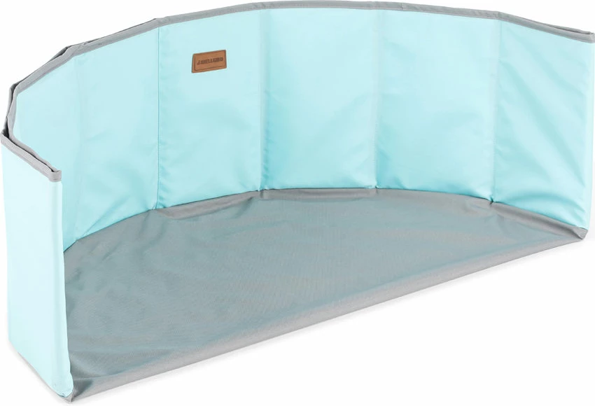 Pishinë topash palosëse me topa, ngjyrë mint, 90 copë