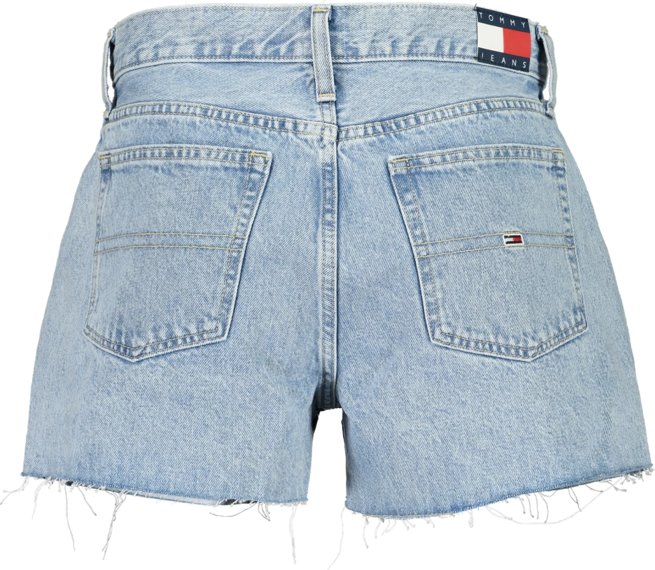 Shorce jeans TOMMY HILFIGER për femra, kaltër e çelët