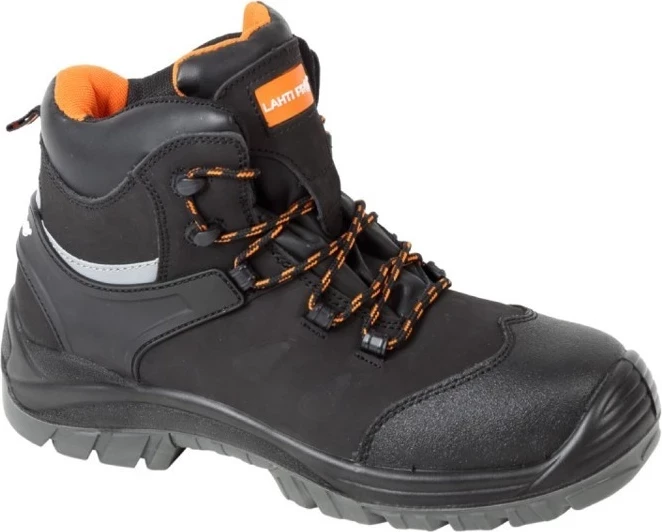 Çizme pune LAHTI PRO L3011845 S3 SRA nubuck nr.45 black-orange