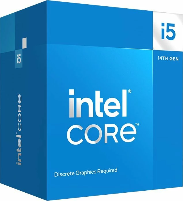Procesor Intel Core i5-14400F BX8071514400F 10 bërthama 16 fije 2.5GHz Turbo 4.7GHz 20MB Cache BOX