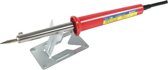 Hekur saldimi MEGA 60076 60W 230V me mbajtëse, kuqe