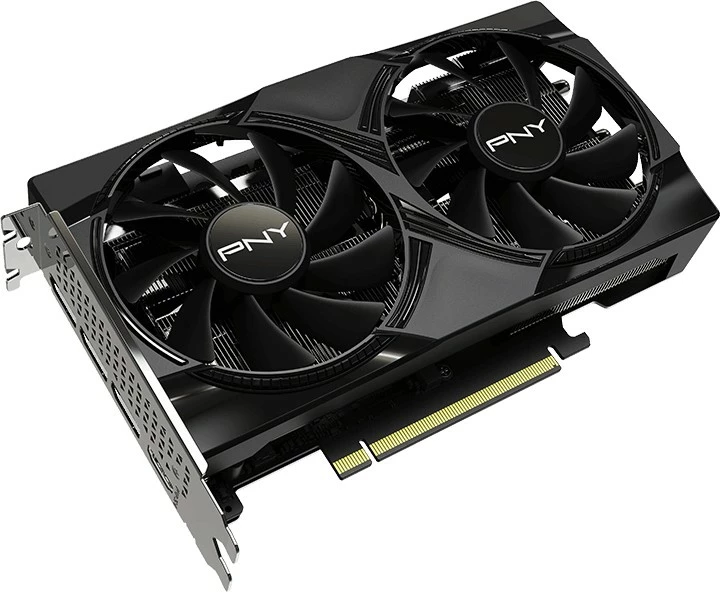 Kartë grafike PNY RTX 5060 8GB GDDR7, dy ventilatorë, e zezë