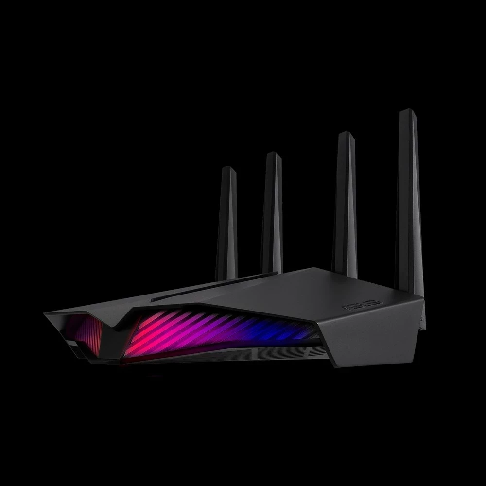 Router ASUS RT-AX82U, wireless, Gigabit Ethernet, Dual-band (2.4 GHz / 5 GHz), i zi