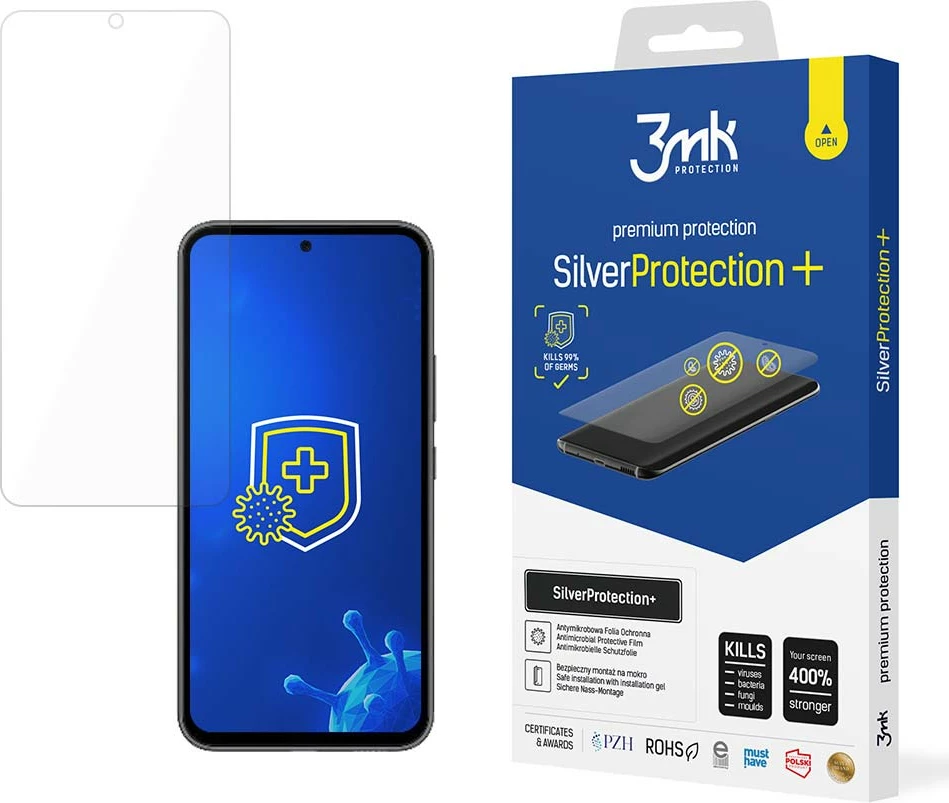 Mbrojtës ekrani 3mk Silver Protection+ për Samsung Galaxy A54 5G, Transparent