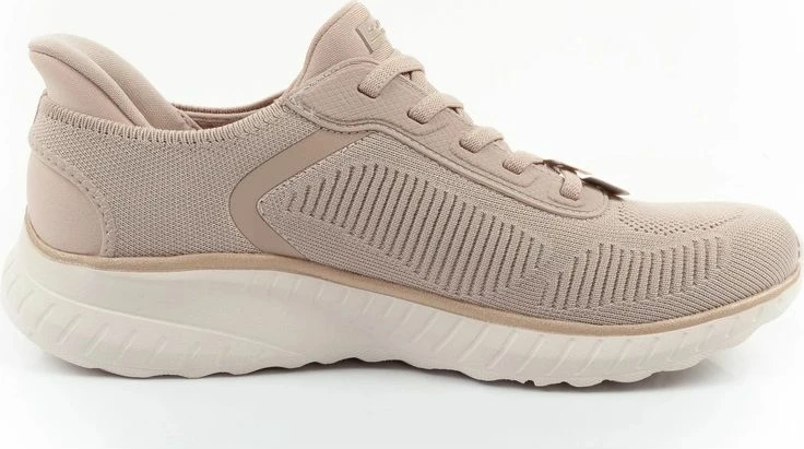 Atlete femra Skechers Bobs Squad Chaos SLIP-INS, bezhë [Madhësia: 40]