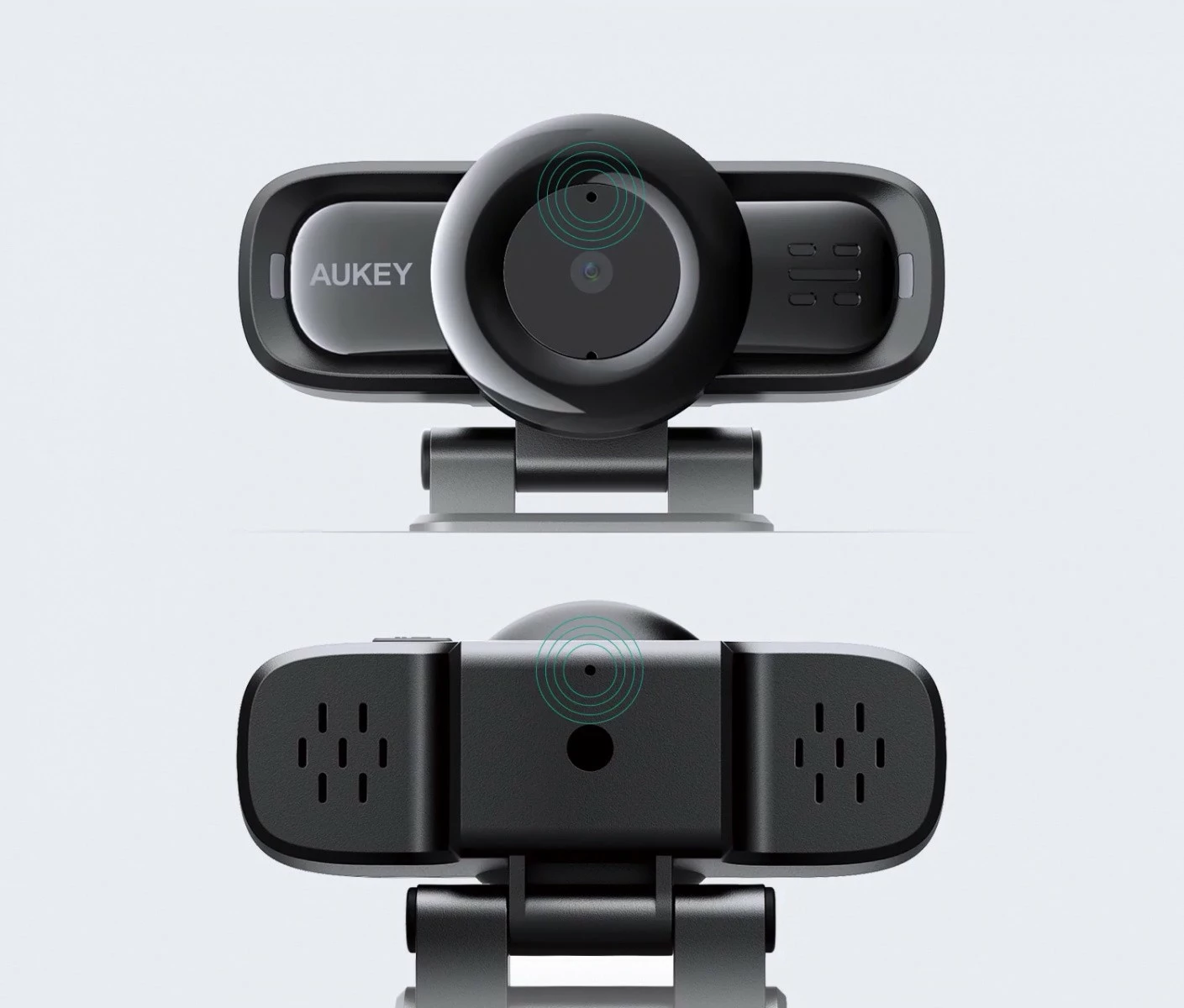 Webcam AUKEY PC-LM3, Full HD 1080p, Autofokus, Mikrofon stereo, E zezë