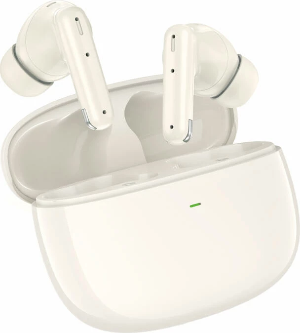 Kufje wireless Foneng BL152 ANC Bluetooth 5.3 5h + kuti karikimi USB-C Beige