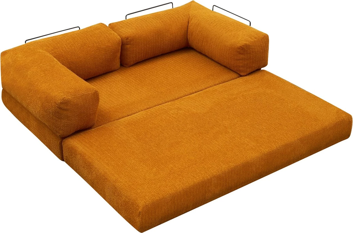 Këndsofa Atelier del Sofa, Comfort, portokalli