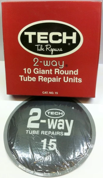 Set riparimi për gomë e brendshme Trayal TECH 15, arna rrethore 125 mm, 10 copë