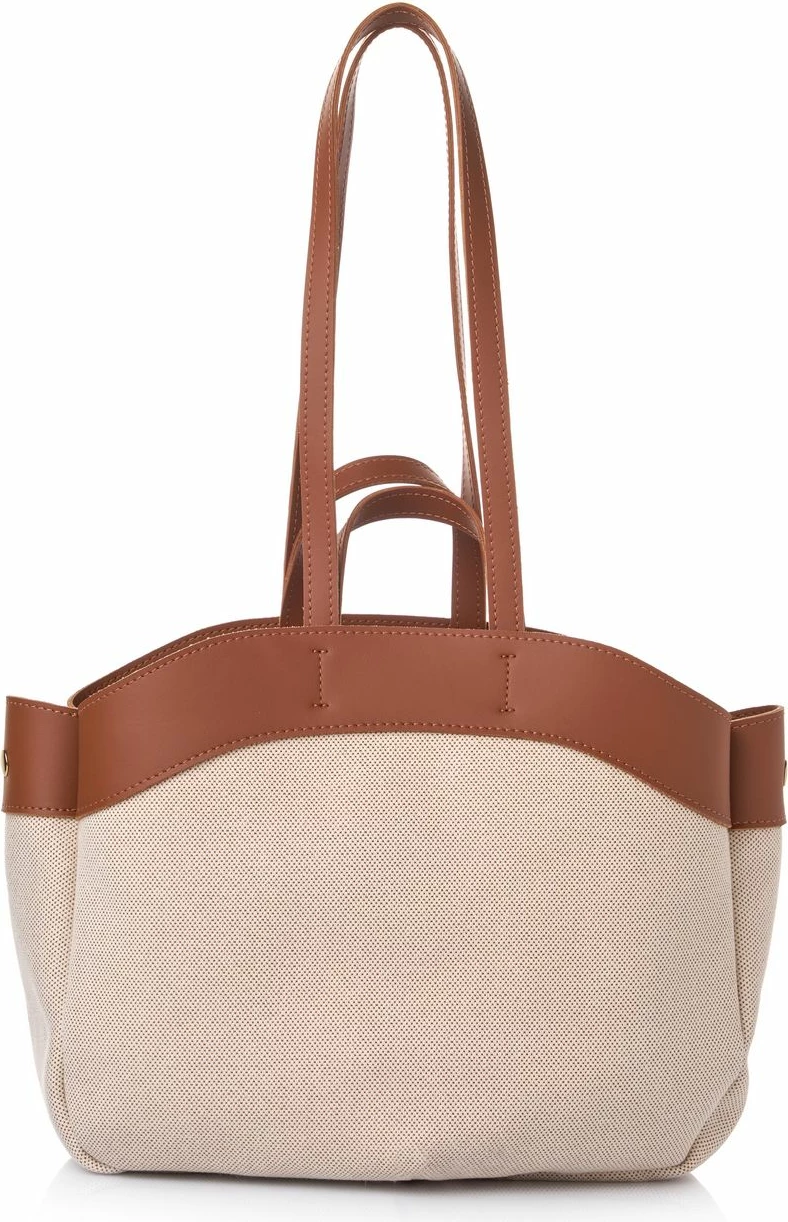 Çantë shpine Lucky Bees, Isla Mini, ngjyrë tan