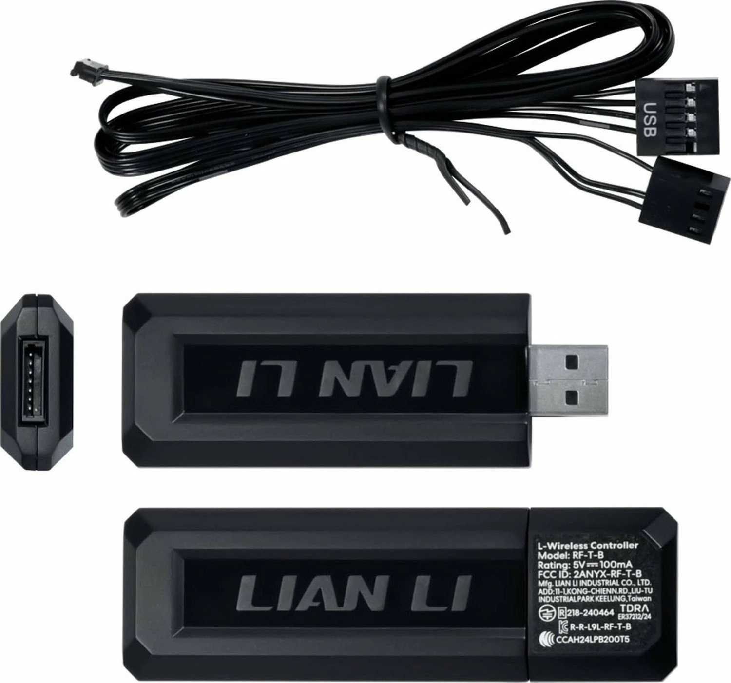 Ventilatorë PC Lian Li UNI FAN SL-INF120 ARGB Wireless Reverse Blade 120 mm 3-pack, zi