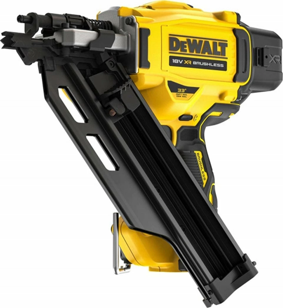 Pistoletë gozhdimi DeWalt DCN930N XR 18V pa furça, 50–90 mm, verdhë/zezë, solo (pa bateri/karikues)