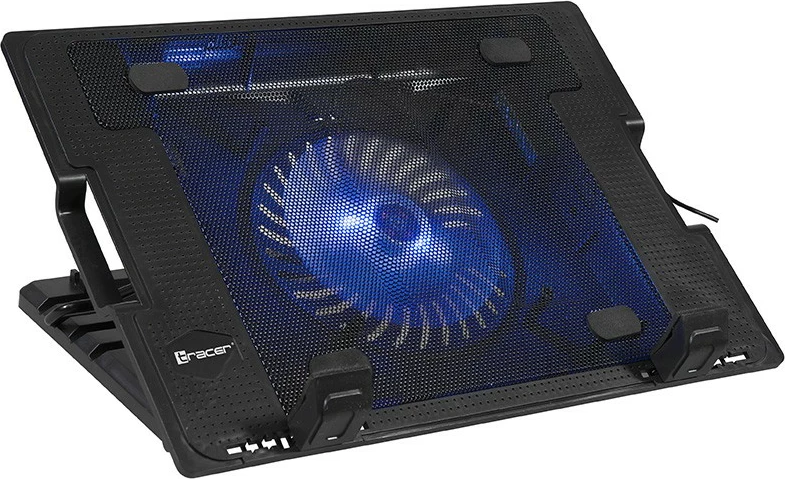 Cooling pad Tracer Icestorm TRASTA46338, për laptop deri 17", 2 porta USB, e zezë